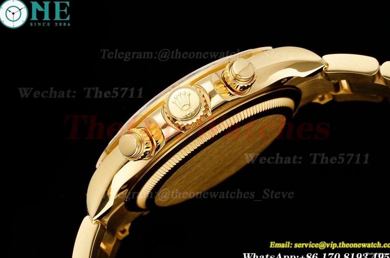 YG SH4131(Gain Daytona Blk Gold QF Weight) YG 126508 40mm 0207